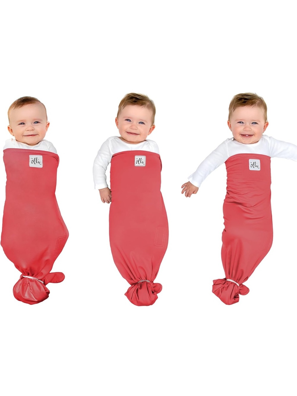 Like New The Ollie Swaddle in Sunset with Wash Bag